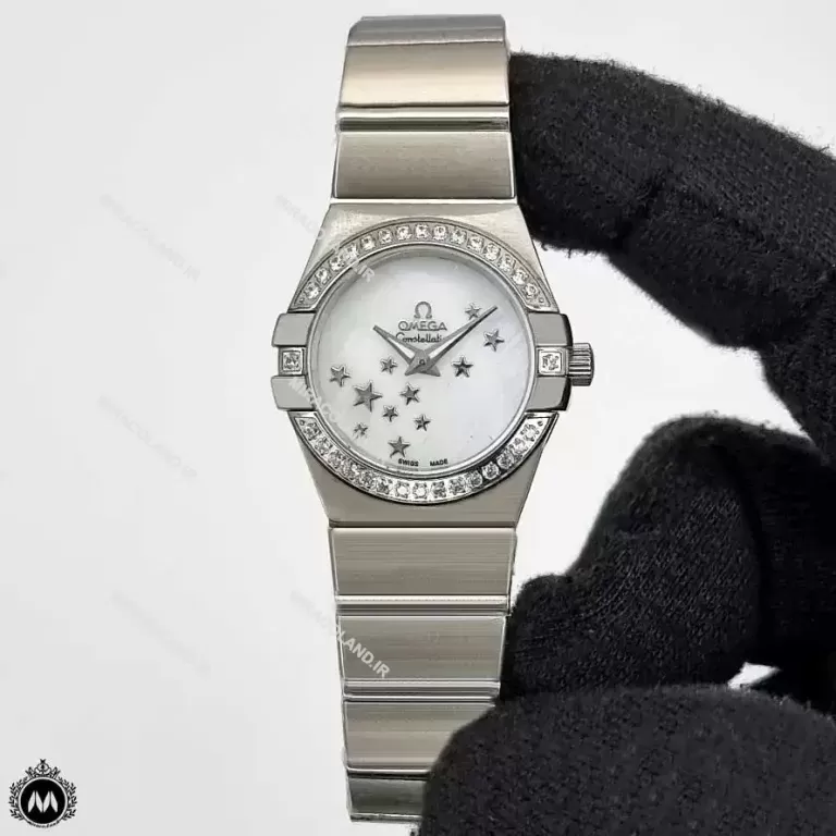 ساعت زنانه امگا کانسلیشن صفحه صدفی Omega Constellation 1646L