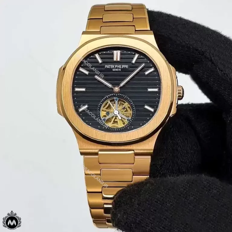 ساعت مردانه پتک فیلیپ ناتیلوس رزگلد اتوماتیک 60420 Patek Philippe Nautilus