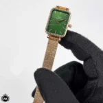 ساعت زنانه دنیل ولینگتون رزگلد صفحه سبز Daniel Wellington DW888L