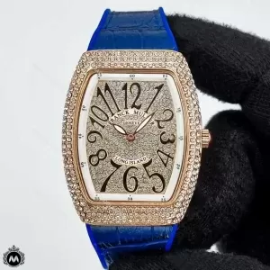 ساعت زنانه فرانک مولر آبی Franck Muller Yachting V1020Z