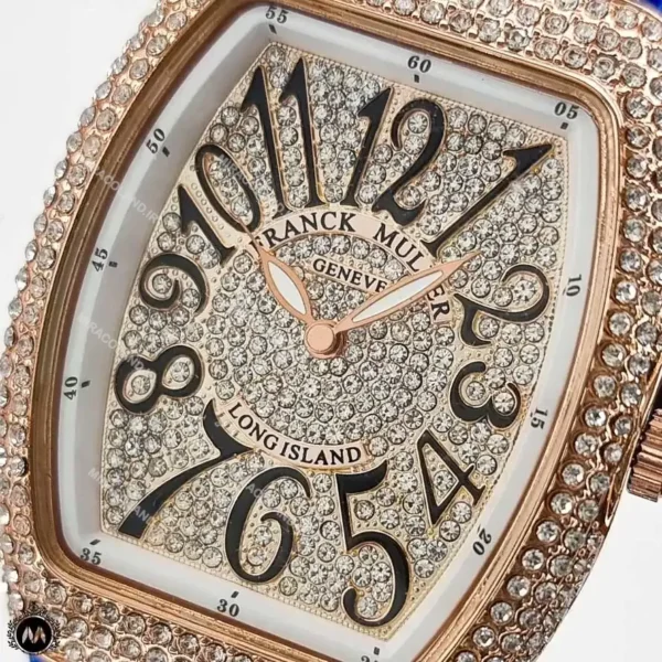 ساعت زنانه فرانک مولر آبی Franck Muller Yachting V1020Z