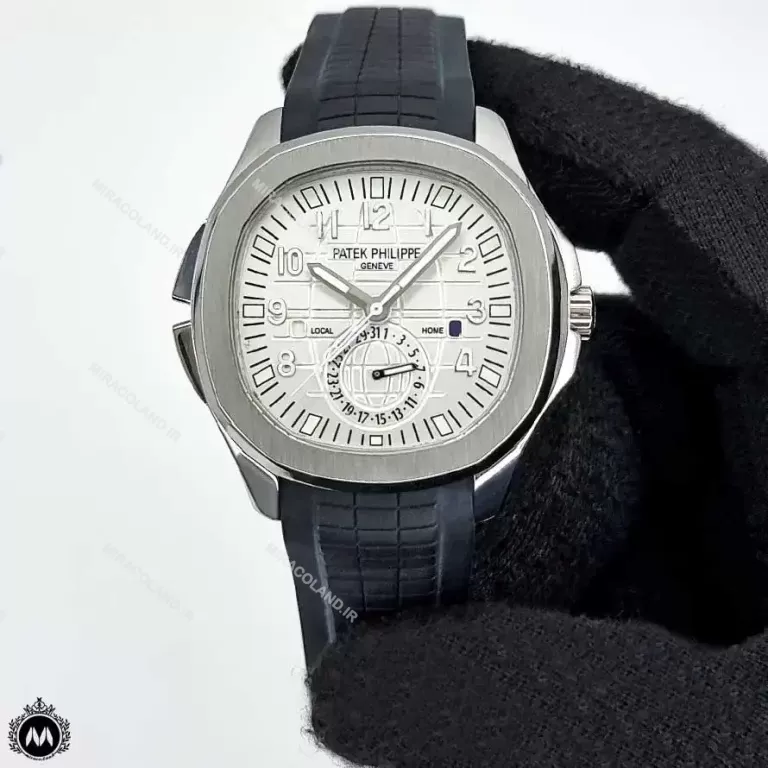 ساعت مچی پتک فیلیپ آکوانا بند رابر مشکی 7086 Patek Philippe Aquanaut