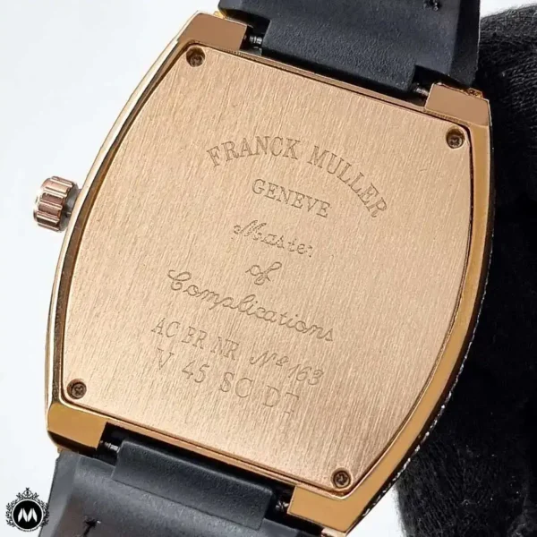 ساعت مردانه فرانک مولر باتری مشکی Franck Muller Genve V1970