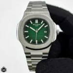 ساعت مچی مردانه پتک فیلیپ ناتیلوس صفحه سبز 90717 Patek Philippe Nautilus