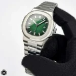 ساعت مچی مردانه پتک فیلیپ ناتیلوس صفحه سبز 90717 Patek Philippe Nautilus