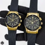 ساعت مچی هابلوت طلایی مشکی Hublot Big Bang 73699