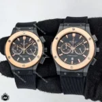 ساعت مردانه زنانه هوبلو مشکی زه رزگلد Hublot Big Bang 76549