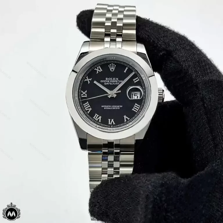 ساعت مچی رولکس مردانه اتوماتیک اعداد رومی 9639 Rolex Datejust