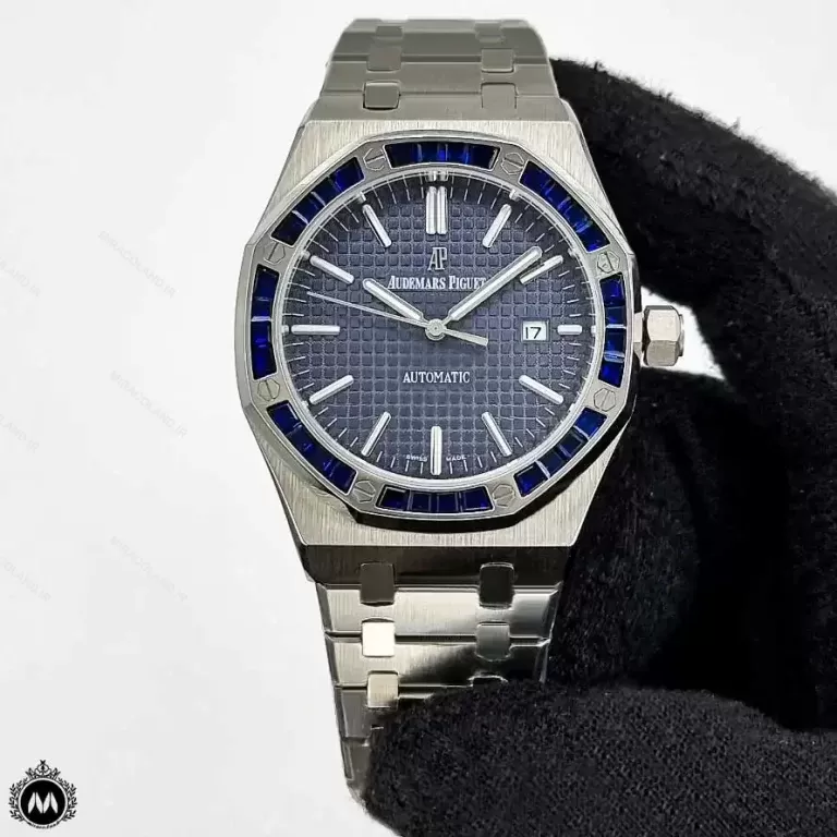 ساعت مچی ای پی مردانه اتوماتیک نگین دار Audemars Piguet Royal Oak OS70093