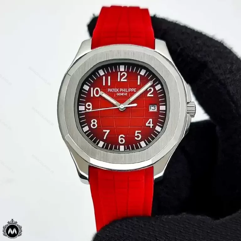 ساعت مچی پتک فیلیپ مردانه آکوانا قرمز 73961 Patek Philippe Aquanaut