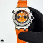 ساعت ای پی مردانه آفشور نارنجی کرنوگراف Audemars Piguet OFFSHORE OS6464