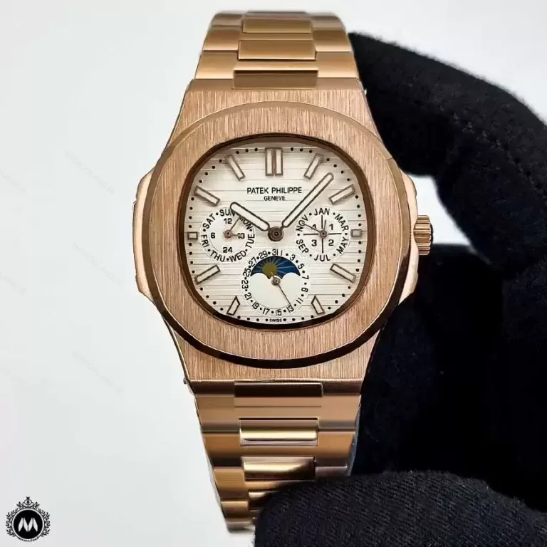 ساعت مچی پتک فیلیپ مردانه فول تایم رزگلد PATEK PHILIPPE 96389