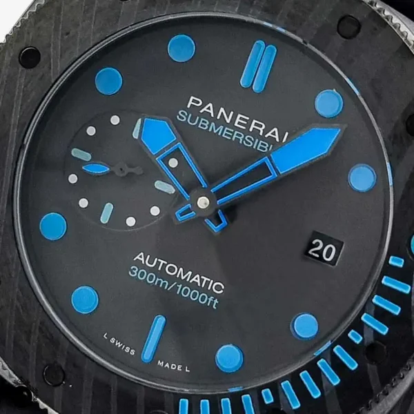 ساعت مچی پنرای مردانه اتوماتیک مشکی Panerai Submersible OP7281