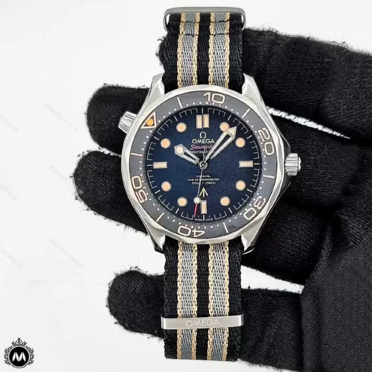 ساعت مچی امگا سی مستر بند برزنتی OMEGA Seamaster S9638