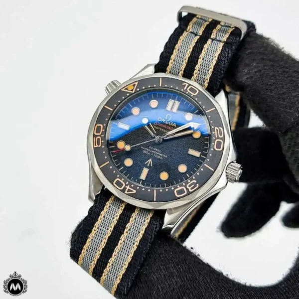 ساعت مچی امگا سی مستر بند برزنتی OMEGA Seamaster S9638