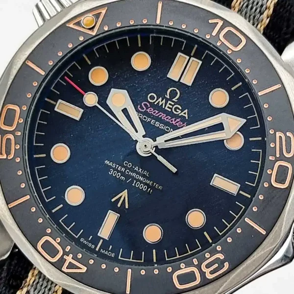 ساعت مچی امگا سی مستر بند برزنتی OMEGA Seamaster S9638