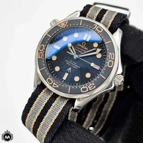 ساعت مچی امگا سی مستر بند برزنتی OMEGA Seamaster S9638