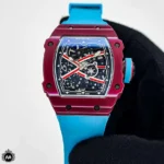 ساعت مچی ریچارد میل قاب قرمز اسکلتون Richard Mille RM1104G