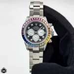 ساعت مچی رولکس مردانه دیتونا نگین هفت رنگ Rolex Daytona 7463G