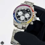 ساعت مچی رولکس مردانه دیتونا نگین هفت رنگ Rolex Daytona 7463G