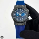 ساعت مچی هابلوت مردانه مشکی آبی Hublot Big Bang 12963