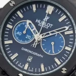 ساعت مچی هابلوت مردانه مشکی آبی Hublot Big Bang 12963