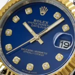ساعت رولکس دیت جاست دورنگ صفحه آبی Rolex Datejust RXS308