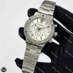 ساعت مردانه ورساچه بند استیل نقره ای Versace V5028G