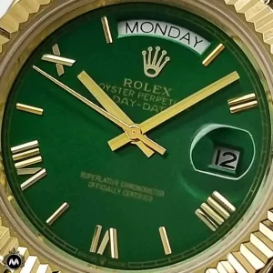 ساعت رولکس دی دیت طلایی صفحه سبز 97056 Rolex Day Date