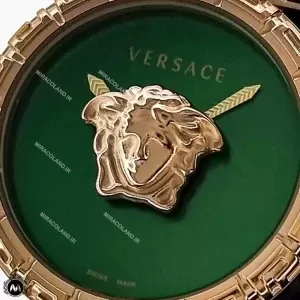 ساعت زنانه ورساچه رزگلد صفحه سبز Versace 8830L