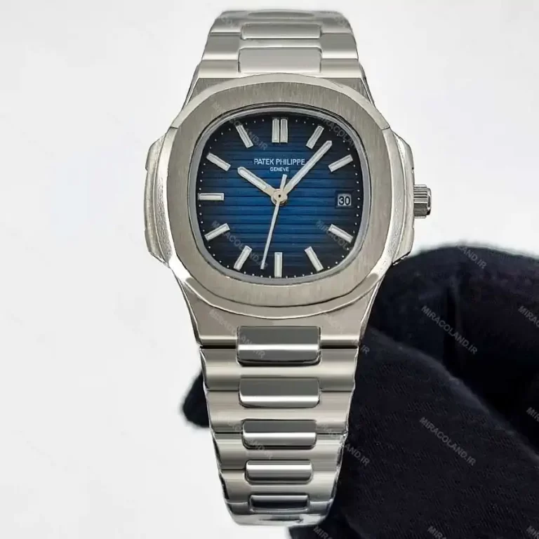 ساعت زنانه پتک فیلیپ ناتیلوس صفحه آبی Patek Philippe Nautilus 8355L