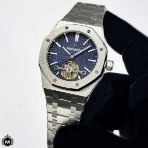 ساعت ادمار پیگه مردانه نقره ای اپن هارت Audemars Piguet Royal Oak OS3366