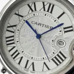 ساعت مچی کارتیر ست مردانه زنانه بالن بلو بند چرم Cartier Ballon Bleu CR42GL