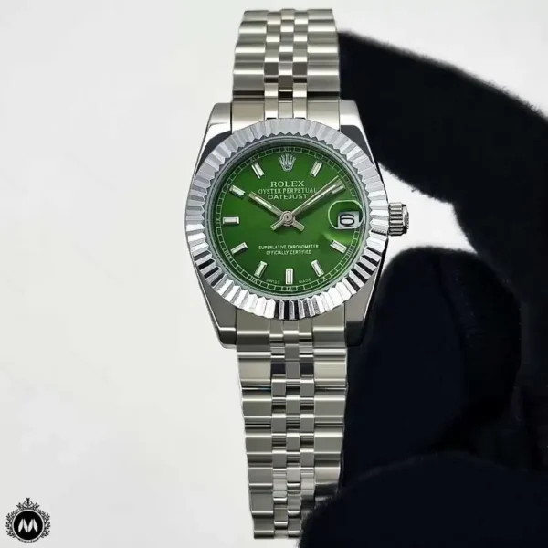 ساعت رولکس زنانه صفحه سبز Rolex Datejust RX7056G