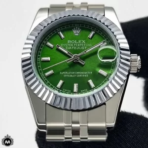 ساعت رولکس زنانه صفحه سبز Rolex Datejust RX7056G