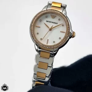 ساعت زنانه امپریو ارمانی نقره ای رزگلد Emporio Armani AR11569