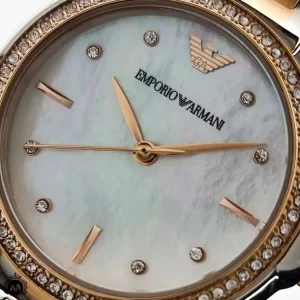 ساعت زنانه امپریو ارمانی نقره ای رزگلد Emporio Armani AR11569