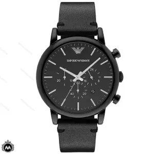 ساعت مچی امپریو آرمانی مردانه بند چرم مشکی Emporio Armani AR1918