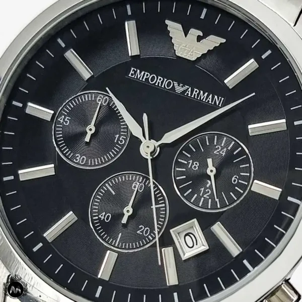 ساعت امپریو ارمانی مردانه صفحه مشکی Emporio Armani AR2434