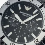 ساعت امپریو ارمانی مردانه بند استیل مشکی Emporio Armani AR80050