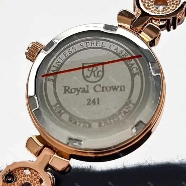 ساعت مچی رویال کرون رزگلد Royal Crown RC241L