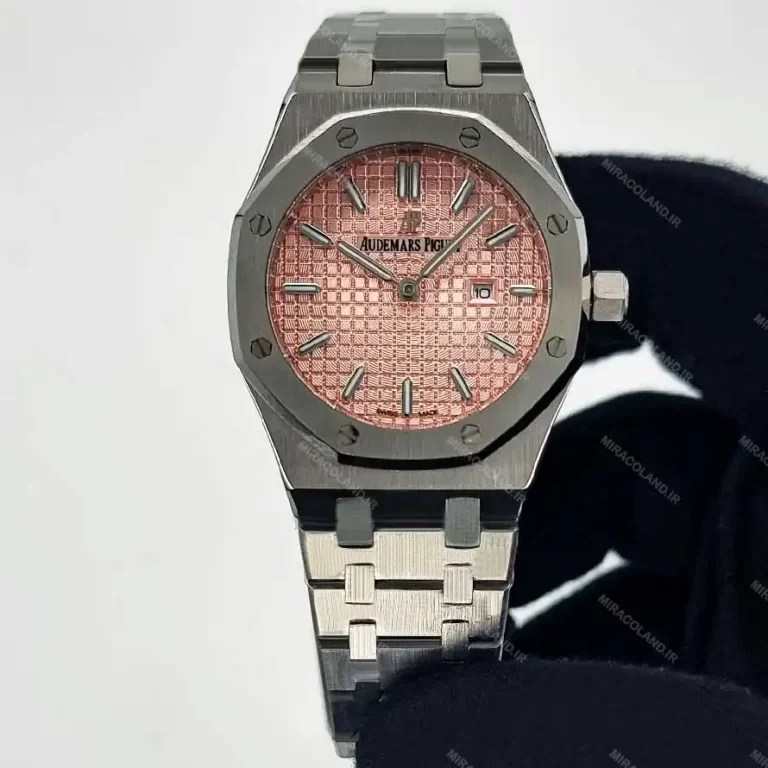 ساعت مچی ای پی دخترانه صفحه صورتی Audemars Piguet RO8650