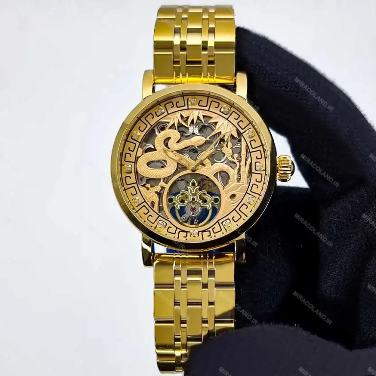 ساعت پتک فیلیپ دراگون طلایی اتوماتیک Patek Philippe UP7783L