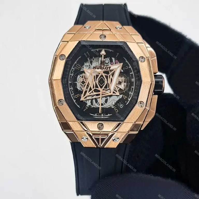 ساعت هابلوت کهکشانی جدید رزگلد Hublot Sang Bleu III H75959G