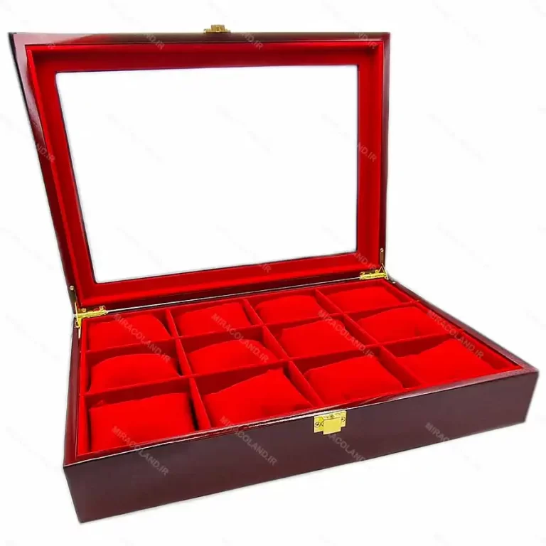 جعبه ساعت طرح چوب 12عددی Watch Box 0330