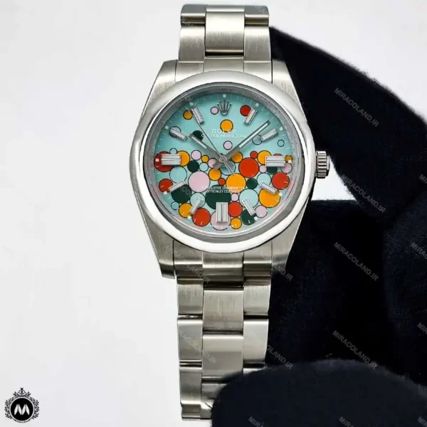 ساعت رولکس اویستر پرپچوال صفحه حبابی Rolex Oyster Perpetual RXS7980GL
