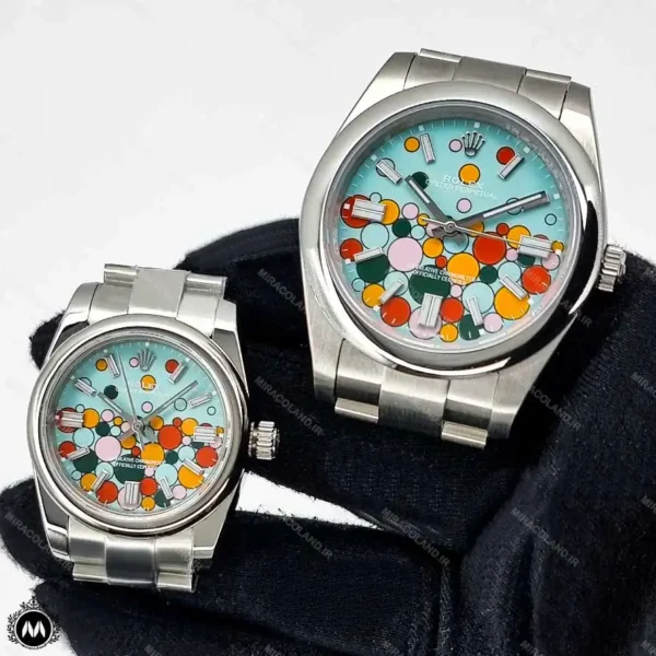ساعت رولکس اویستر پرپچوال صفحه حبابی Rolex Oyster Perpetual RXS7980GL