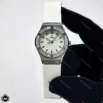 ساعت هابلوت زنانه دور نگین سفید Hublot BigBang H4576L