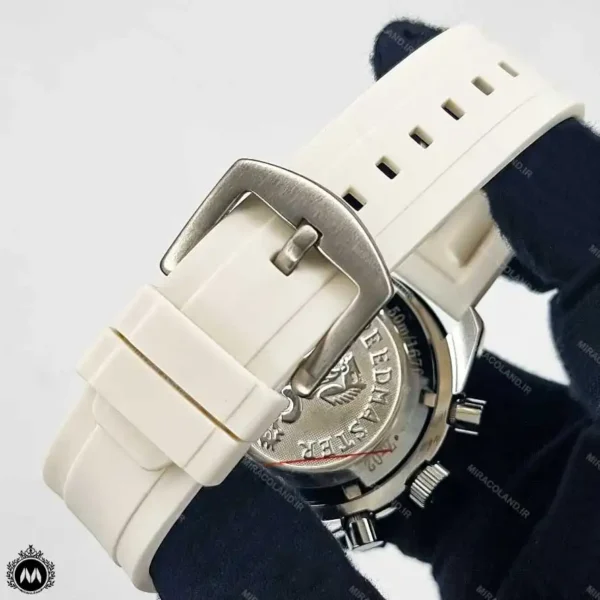 ساعت امگا مردانه مدل اسپید مستر بند سفید Omega Speedmaster S20100