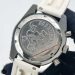 ساعت امگا مردانه مدل اسپید مستر بند سفید Omega Speedmaster S20100